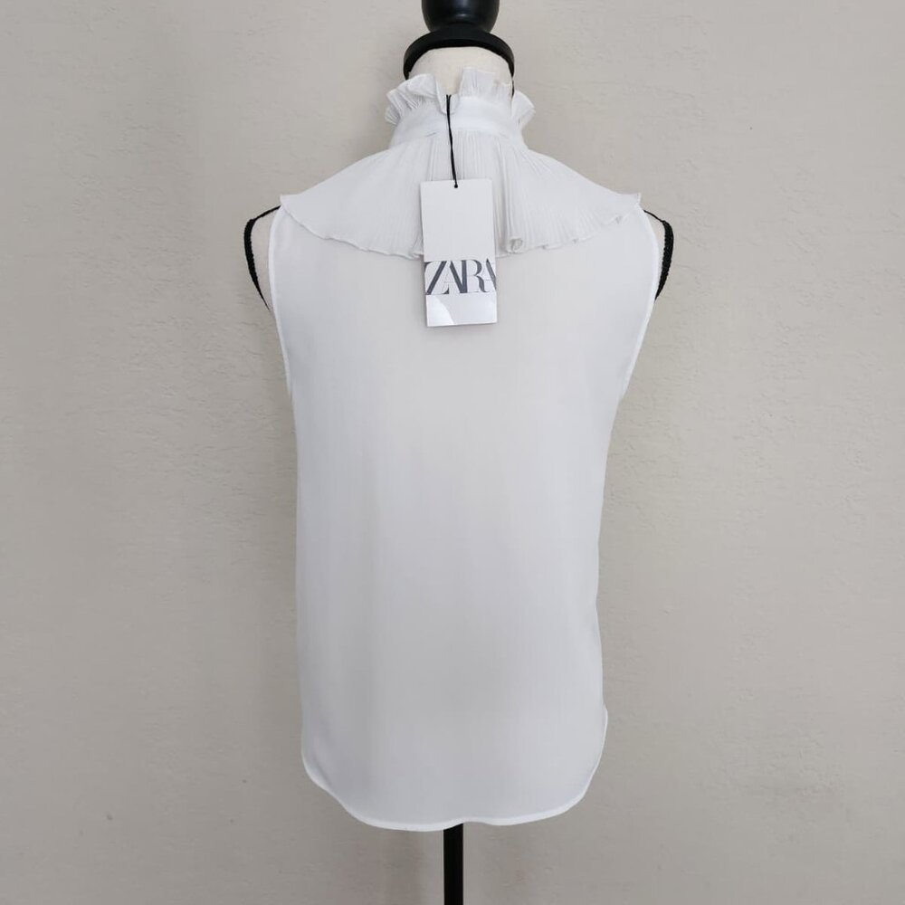 Zara Ruffled Top XS - Picture 4 of 5